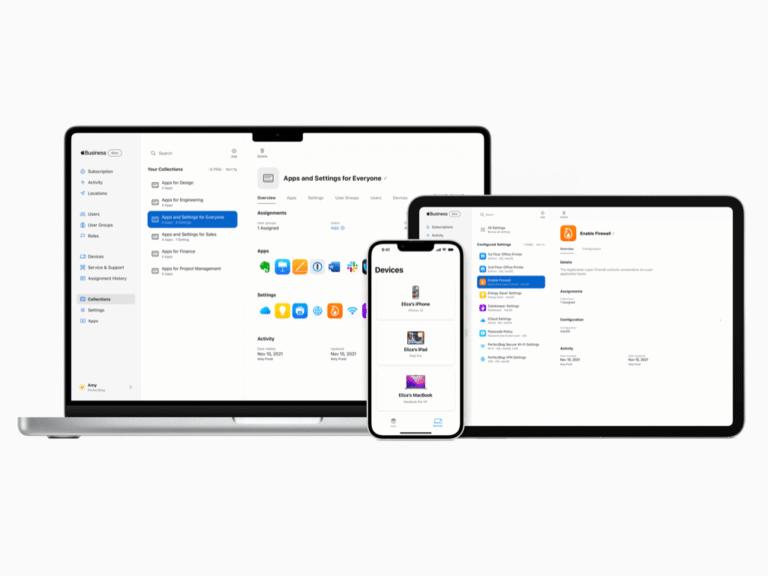 Wat is Mobile Device Management - een voorbeeld van Apple's eigen MDM.